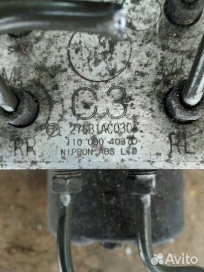 Блок абс субару форестер sf