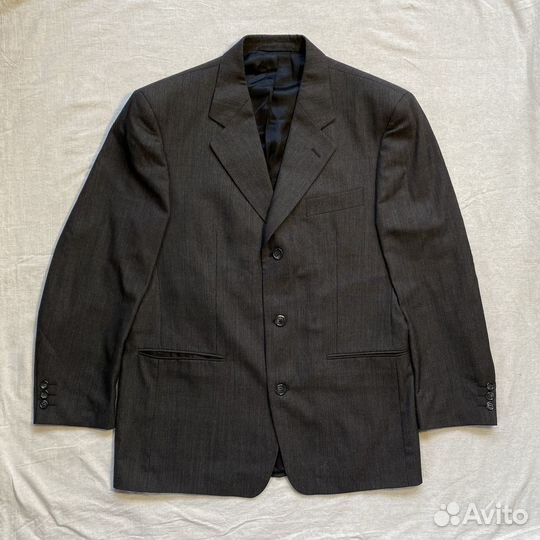 Пиджак Bill Blass, винтаж, 100 шерсть, 50