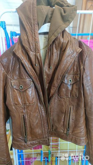 Кожаная куртка натуральная