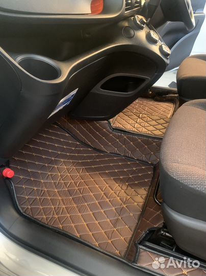 3d коврики в багажник Opel Monterey