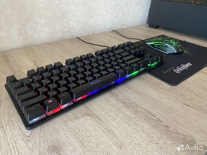 Клавиатура + мышь игровые