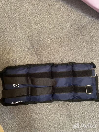 Утяжелители для ног 2 кг каждый