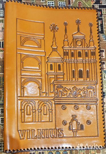 Кожаная обложка для книг СССР, закладки