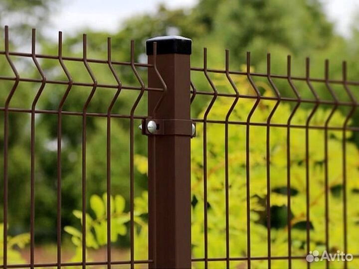 Забор из сетки 3D на заказ