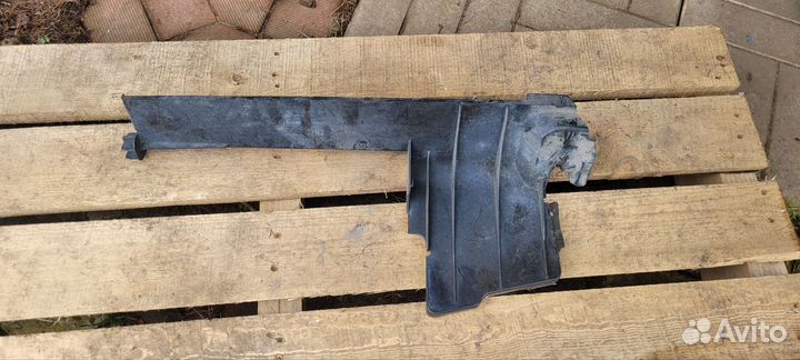 Дефлектор радиатора левый nissan qashqai j10