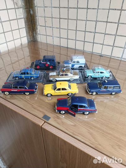 Автолегенды СССР 1:43 спец выпуски