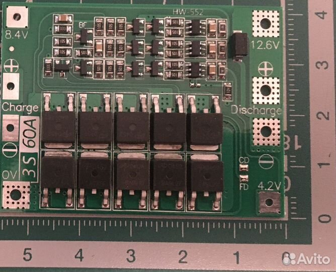 Плата BMS 3S 4S 25A 40A 60A