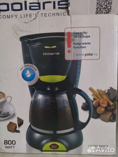 Кофеварка капельная Polaris