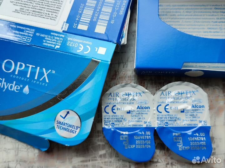 Линзы контактные