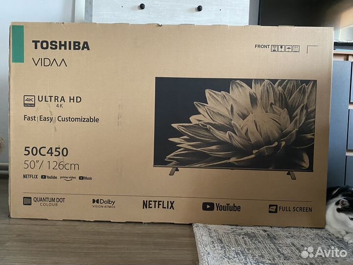 Телевизор toshiba 50