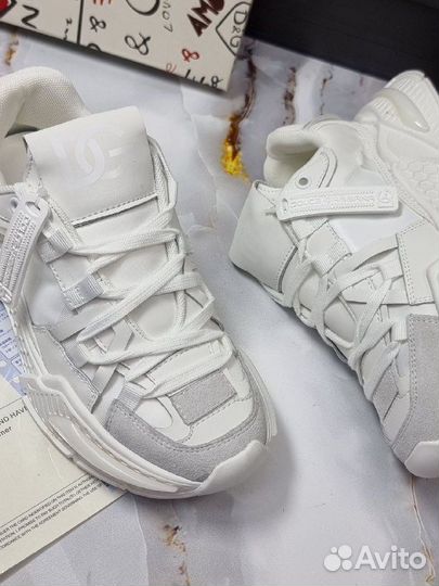 Кроссовки женские D&G White Multi