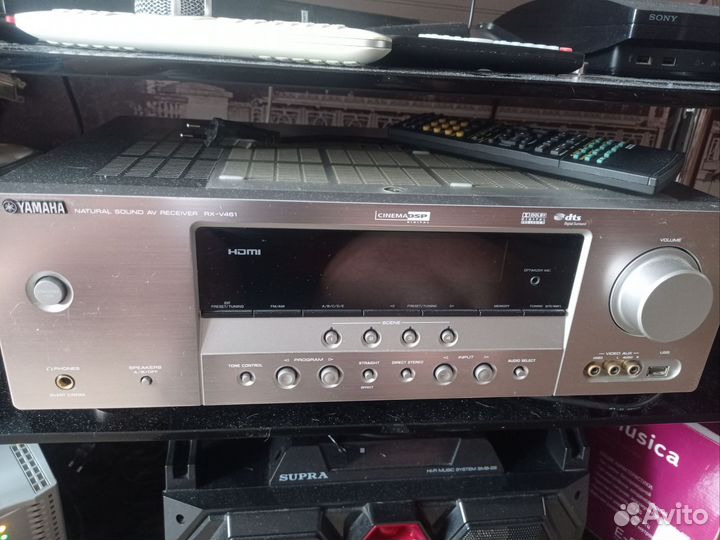 Ресивер yamaha rx v461