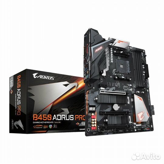 Материнская плата Gigabyte B450 aorus PRO