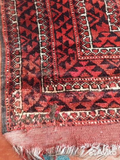 Ковер старинный шерстяной