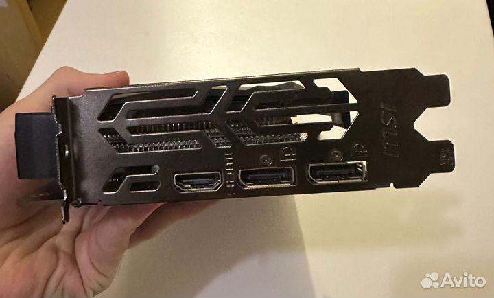Видеокарта MSI gtx 1650 gaming X 4 gb