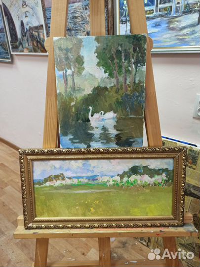 Картина маслом СССР