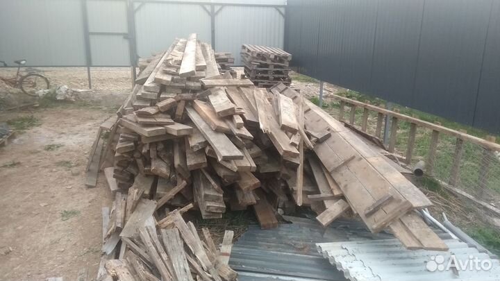 Доски и пиломатериалы б/у