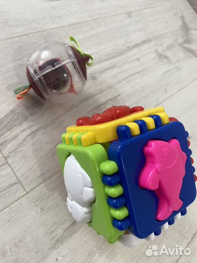 Кубик сортер + шар Fisher Price