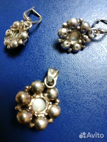 Серебряные серьги