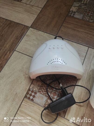 Лампа для ногтей набор бу