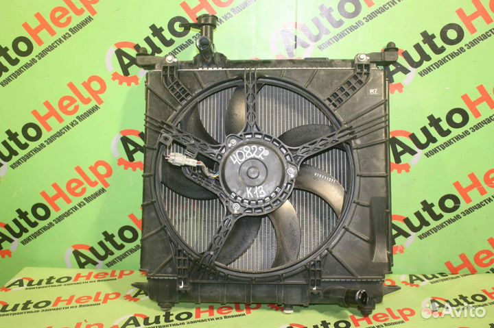 Радиатор nissan march K13 HR12-DE