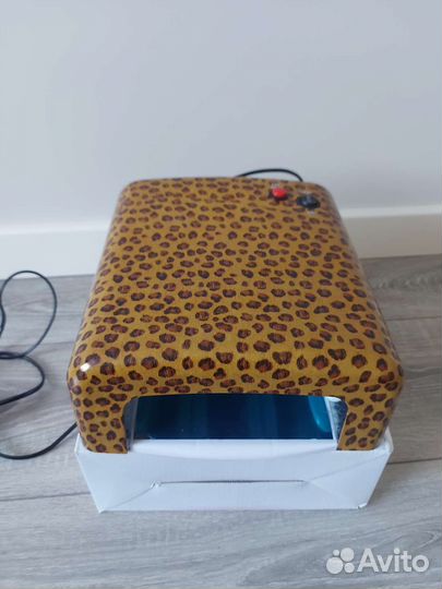 Уф лампа для ногтей, гель лаки, кисти, диски