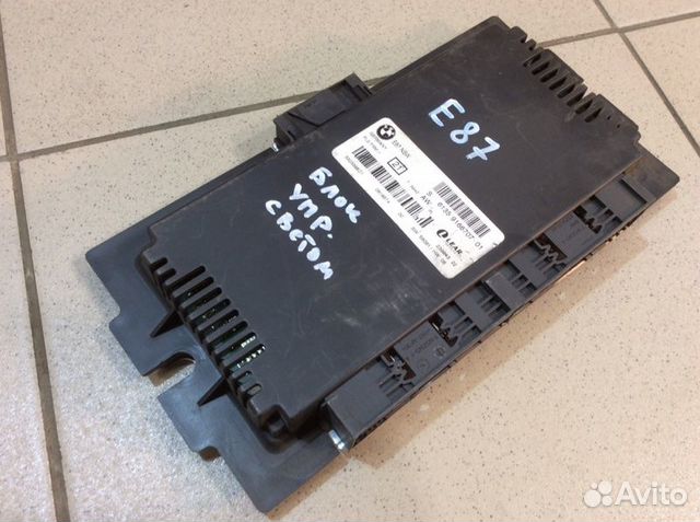 Блок управления светом Bmw 1-Серия E87/E81