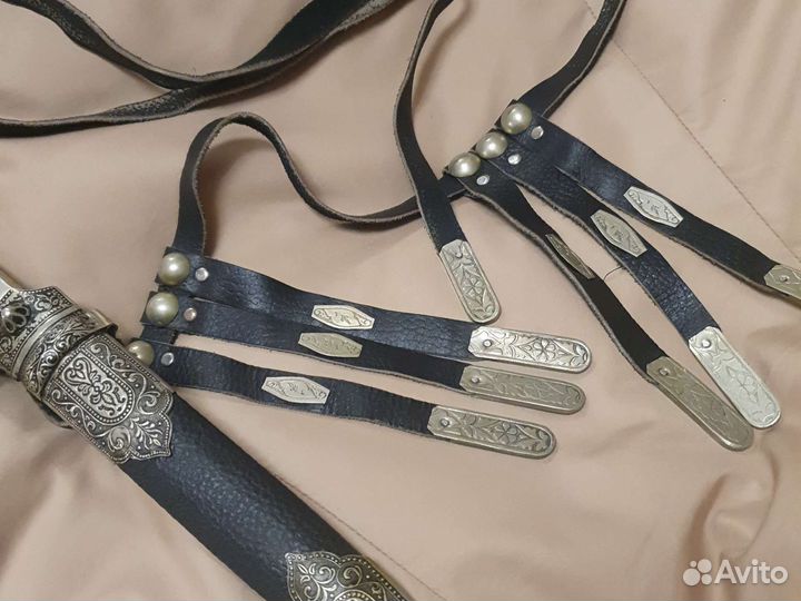 Для кавказских танцев кинжал(бутафория) и пояс