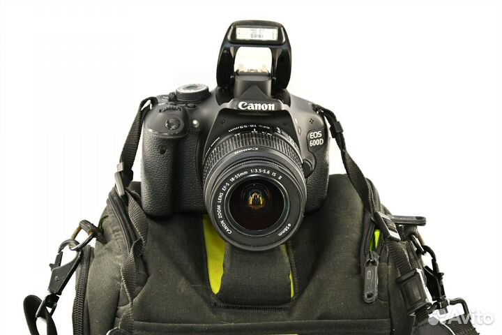 Canon EOS 600D/T3i 18.0MP зеркалка с Kit 18-55