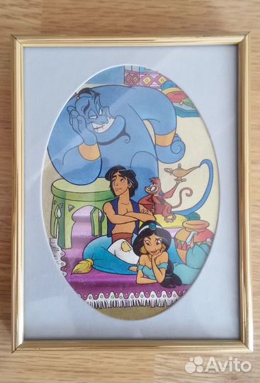 Детские картинки диснеевские мульфильмы 5шт. имп
