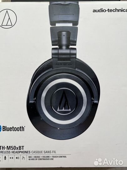 Беспроводные наушники Audio-Technica ATH-M50xBT
