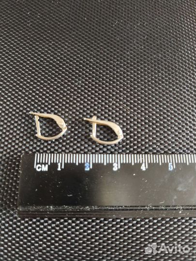 Серьги серебряные