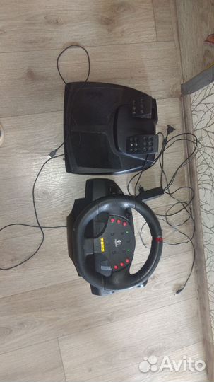 Logitech momo racing force feedback wheel