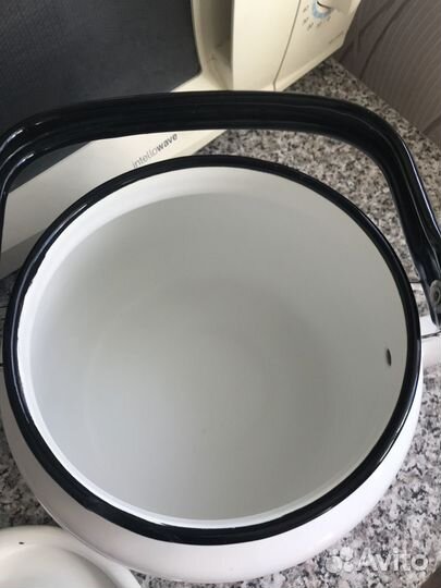 Чайник эмалированный СССР новый