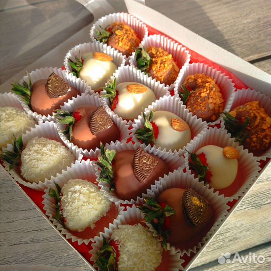 Клубника в шоколаде набор