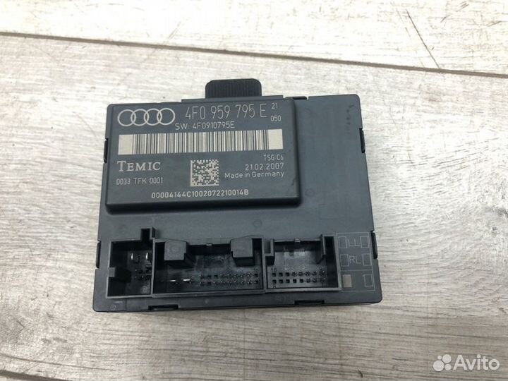 Блок управления TSG двери Audi A6 универсал BPP