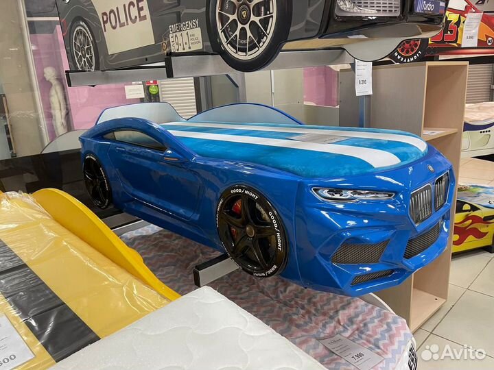 Кровать машина 3Д