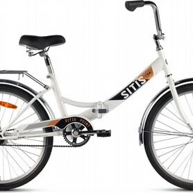 Велосипед sitis point 24" (2024) White-Black-Beige Sev93