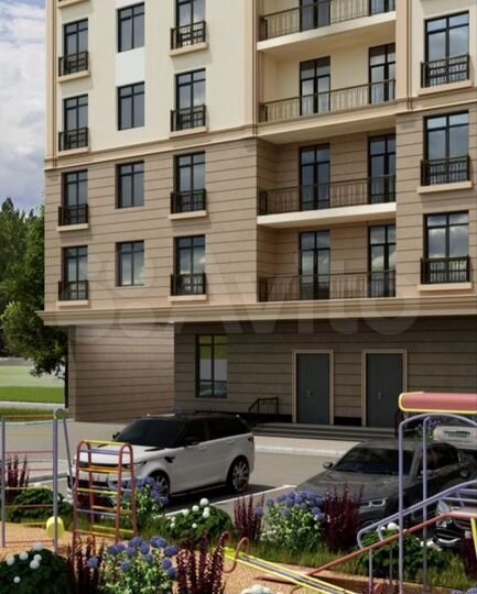 2-к. квартира, 70,8 м², 2/12 эт.