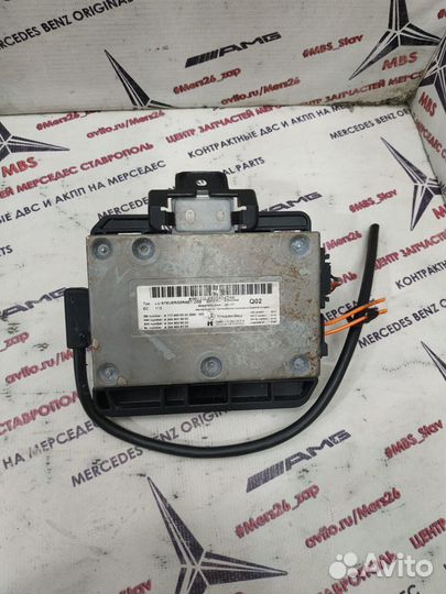 Блок магнитолы w204 Mercedes