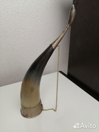 Рог антикварный