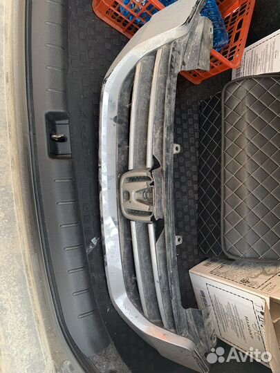 Решетка радиатора молдинги хонда аккорд 9 2013г