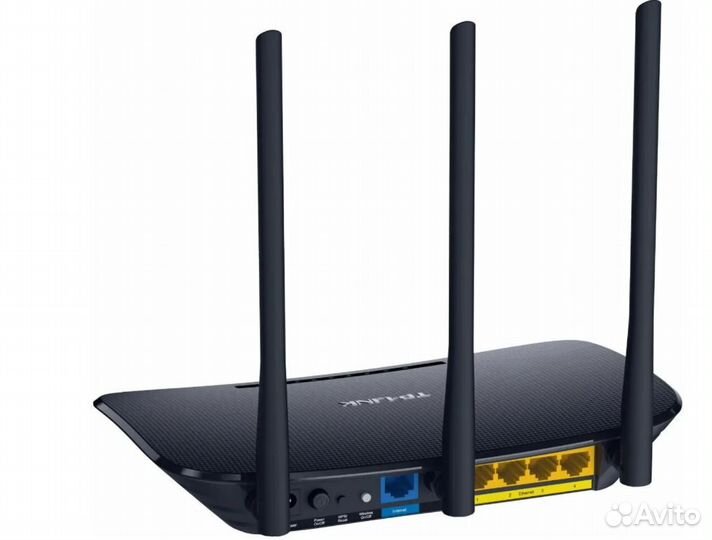 Wi-Fi роутер TP-link TL-WR940N 450M, черный