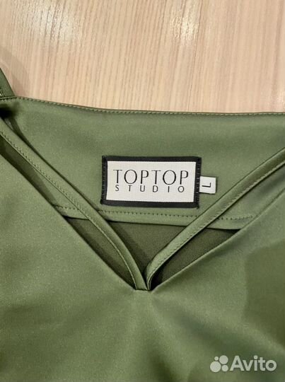 Атласный топ toptop, р. 44 (М)