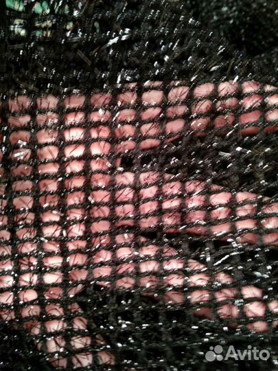 Ткань сетка с люрексом