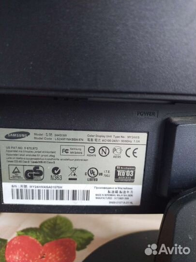 Монитор Samsung 24