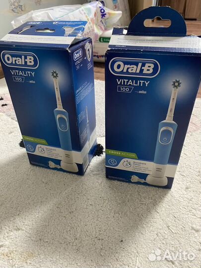 Зубная щетка oral b новая