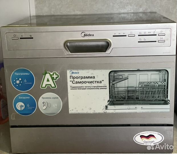 Компактная посудомоечная машина Midea
