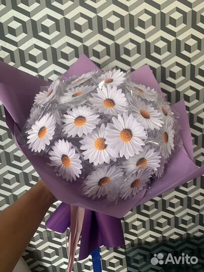 Букеты из ромашек