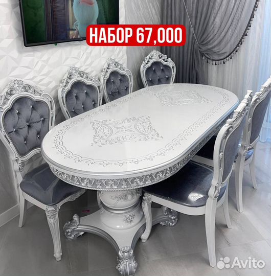 Столы и стулья новые